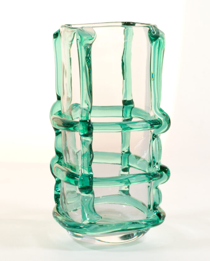 Vase <br> FRANJA klar/grün – Bild 3