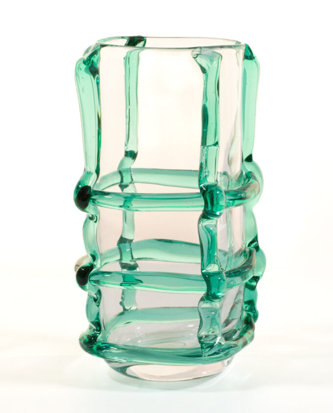 Vase <br> FRANJA klar/grün – Bild 5