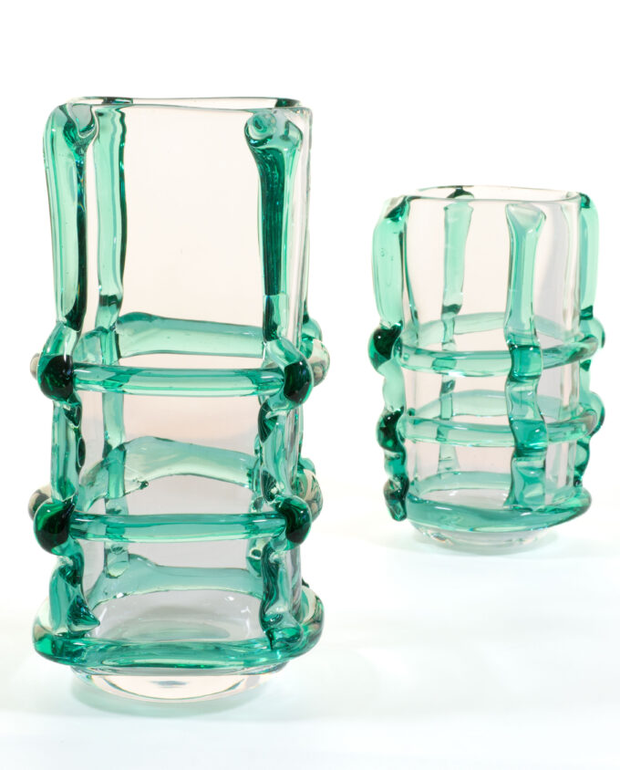 Vase <br> FRANJA klar/grün – Bild 6