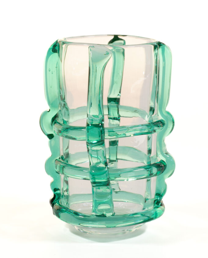 Vase <br> FRANJA klar/grün – Bild 7