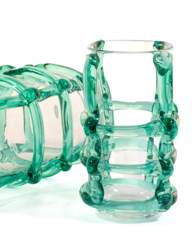 Vase <br> FRANJA klar/grün – Bild 8