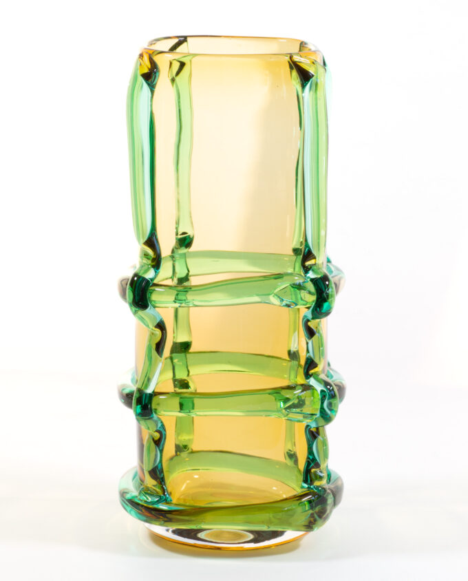 Vase <br> FRANJA amber/grün – Bild 3