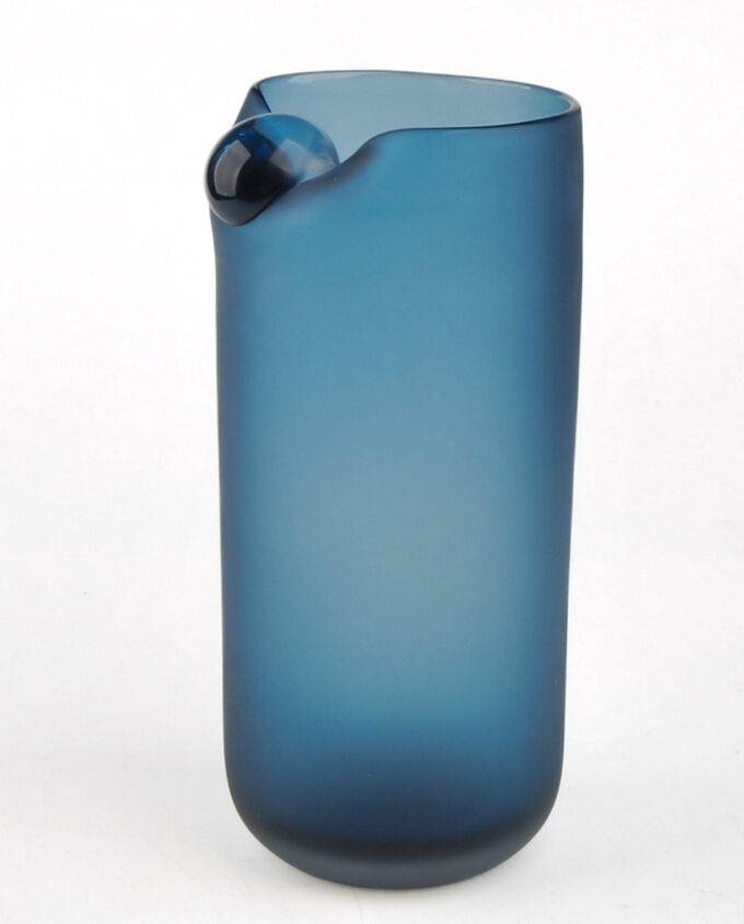 Vase <br> DROP blau