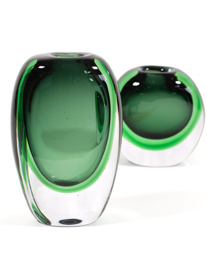 Vase <br> RAFFI grün