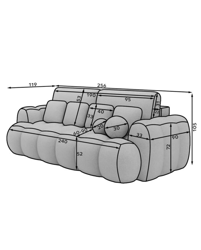 Sofa <br> COCOON – Bild 6