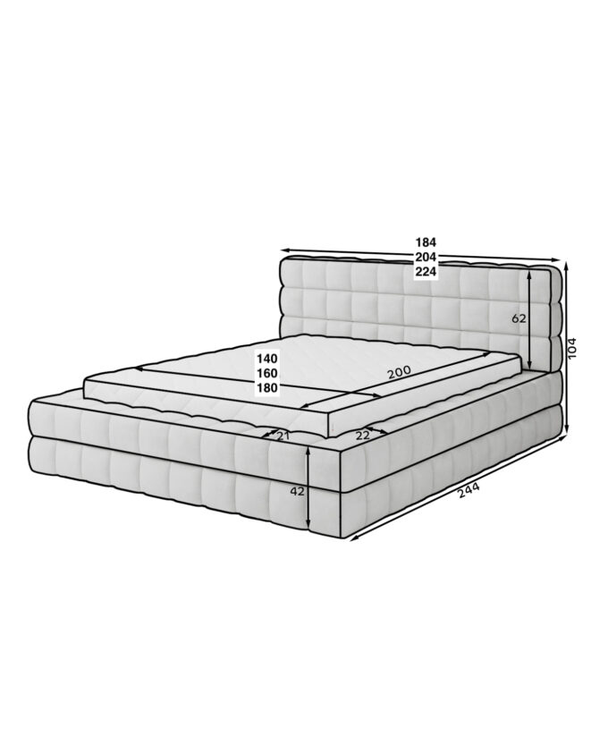 Bett <br> CHOC – Bild 6