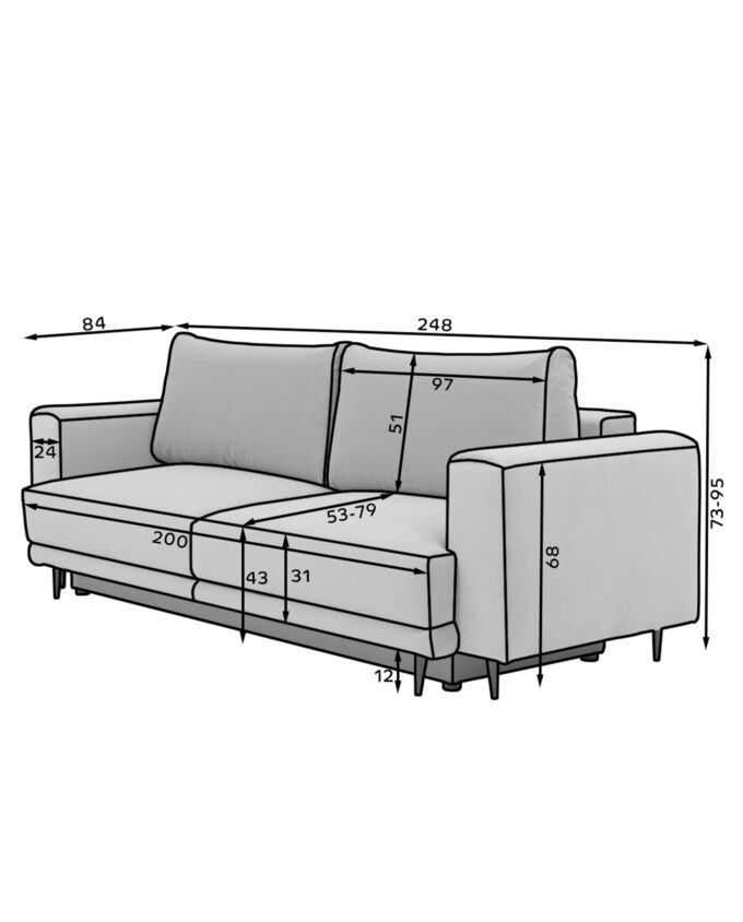 Sofa <br> DELIA – Bild 6