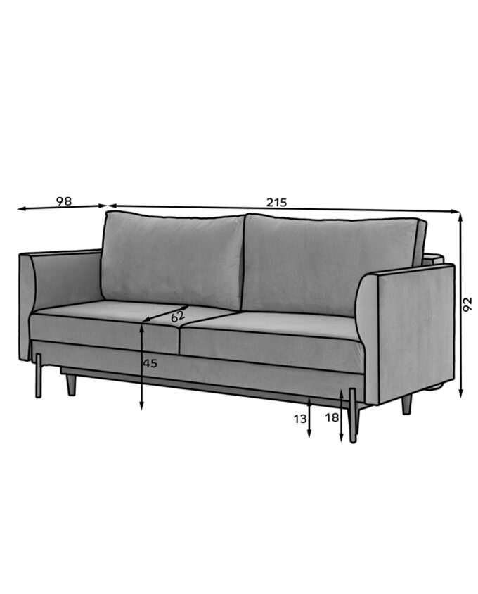 Sofa <br> RENE – Bild 6